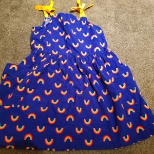 Hanna Andersson Rainbow Sundress Girl's size 120cm